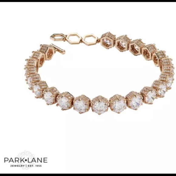 Price firm PARK LANE Rose Gold Honey Comb Bracelet - Picture 1 of 7